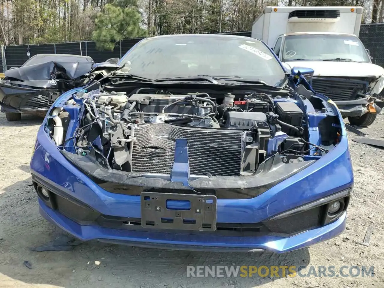 5 Photograph of a damaged car 2HGFC2F83LH514534 HONDA CIVIC 2020