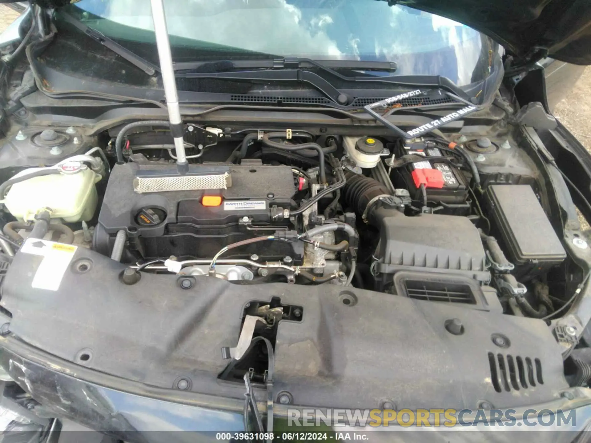10 Photograph of a damaged car 2HGFC2F83LH525159 HONDA CIVIC 2020