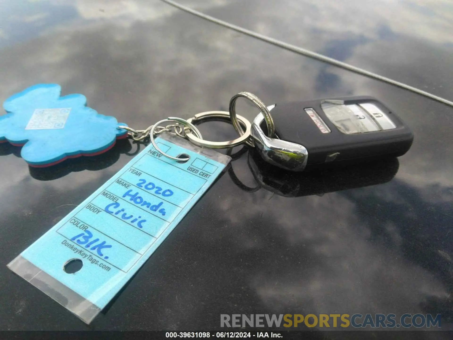 11 Photograph of a damaged car 2HGFC2F83LH525159 HONDA CIVIC 2020
