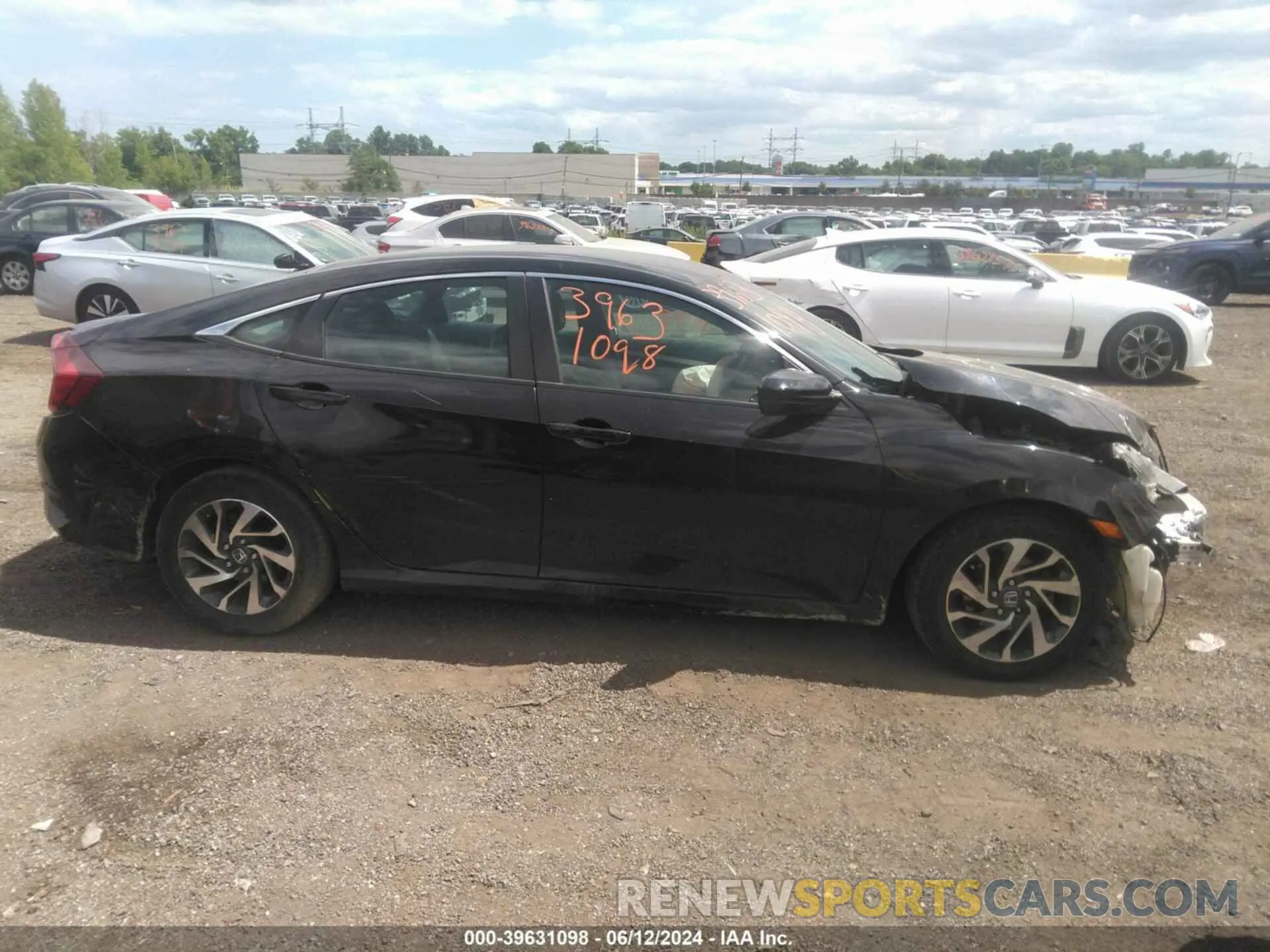 13 Photograph of a damaged car 2HGFC2F83LH525159 HONDA CIVIC 2020