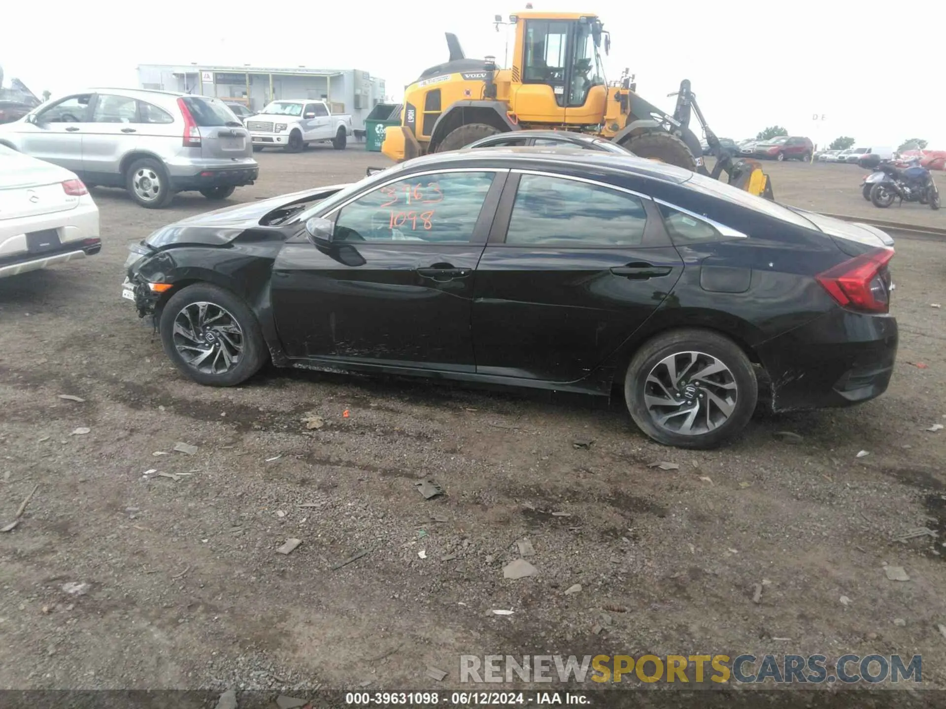 14 Photograph of a damaged car 2HGFC2F83LH525159 HONDA CIVIC 2020