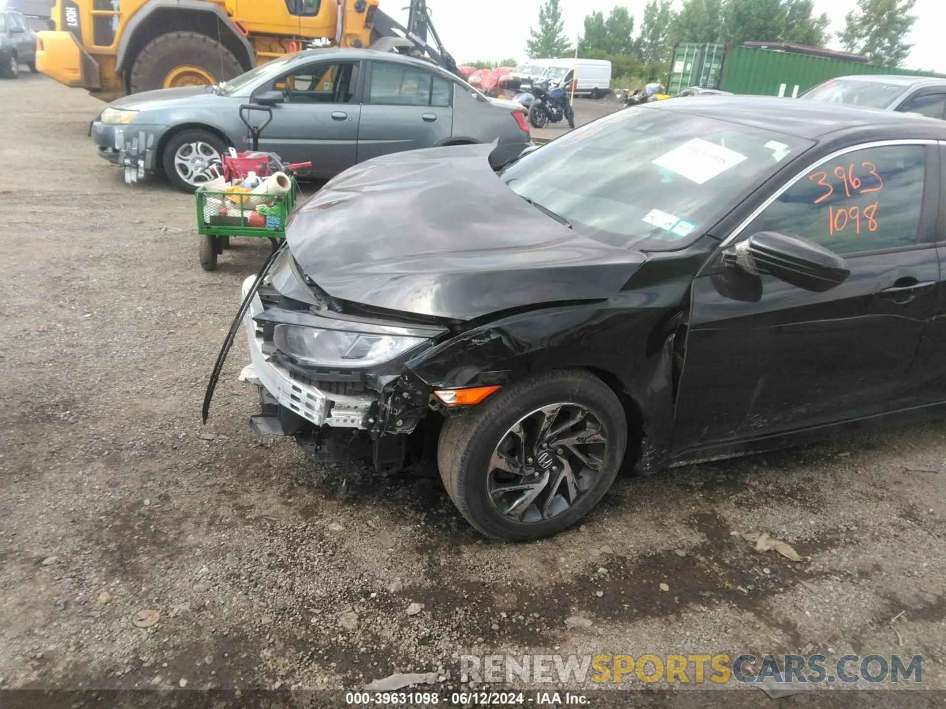 21 Photograph of a damaged car 2HGFC2F83LH525159 HONDA CIVIC 2020