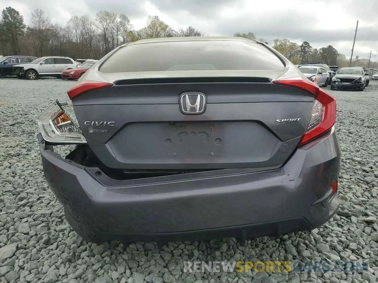 6 Photograph of a damaged car 2HGFC2F83LH526585 HONDA CIVIC 2020