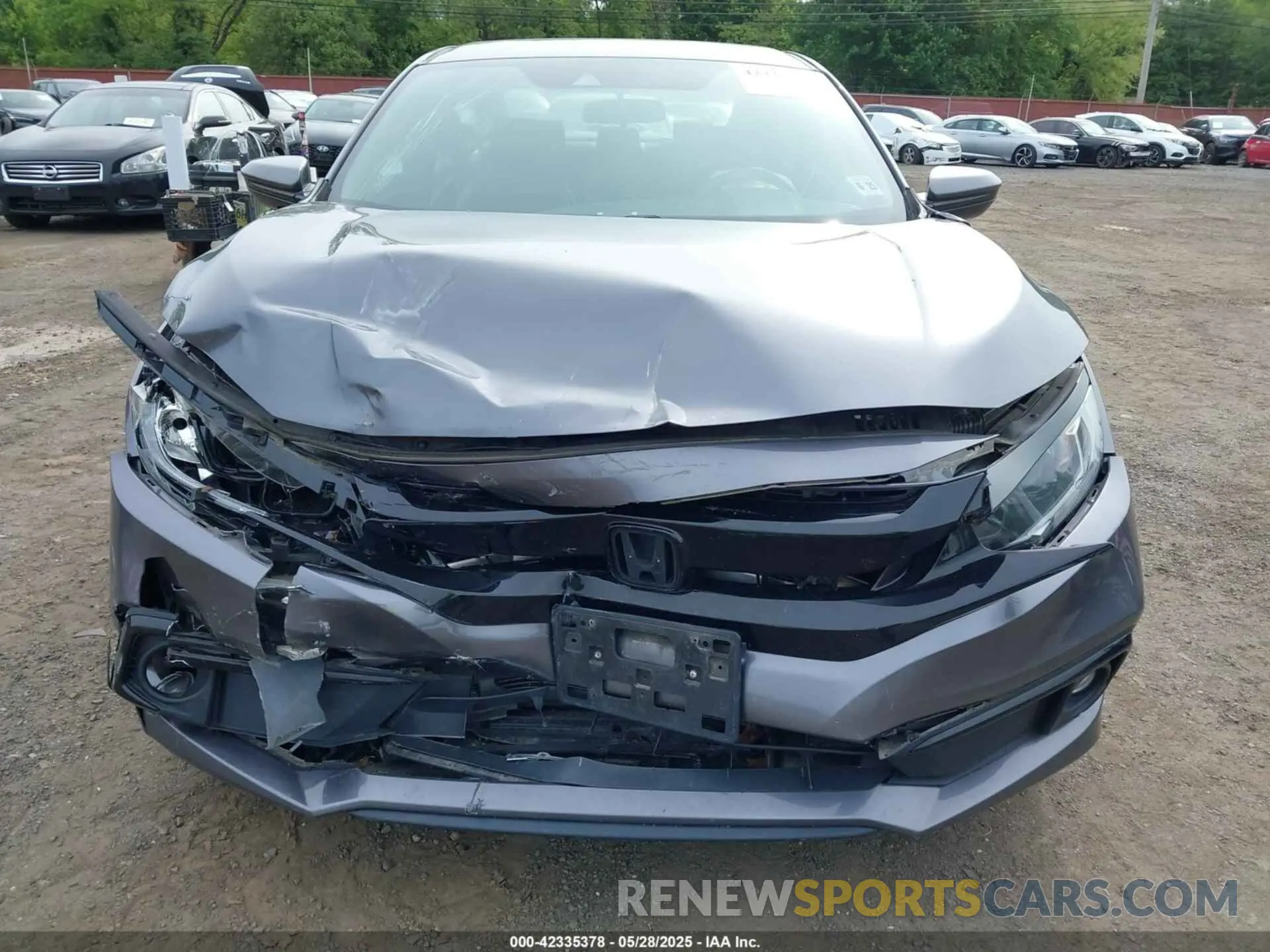 17 Photograph of a damaged car 2HGFC2F83LH528658 HONDA CIVIC 2020