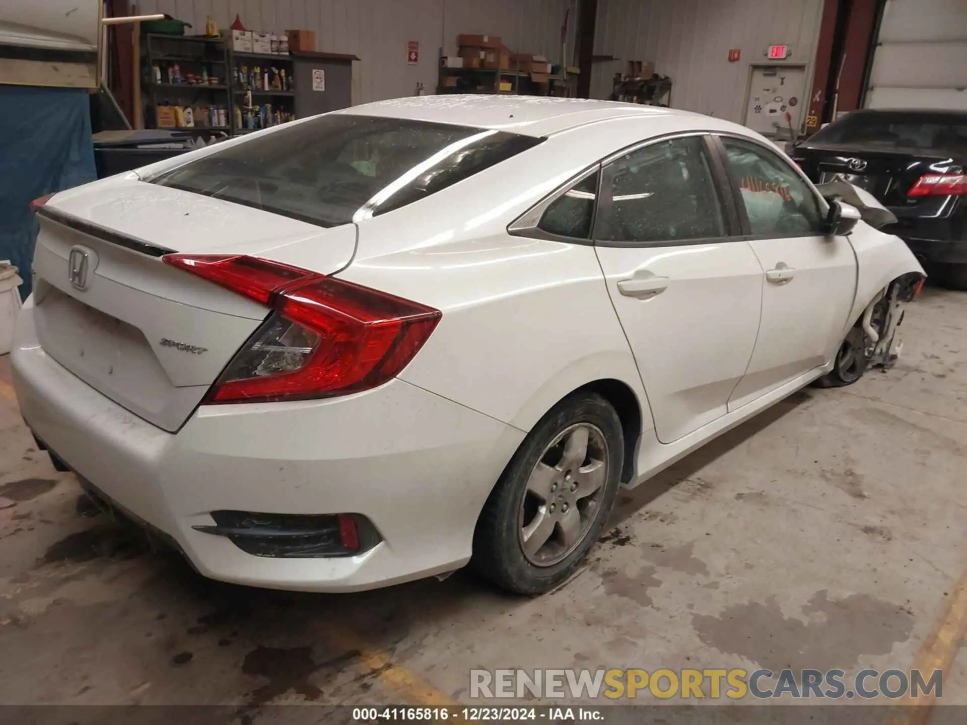 4 Photograph of a damaged car 2HGFC2F83LH530202 HONDA CIVIC 2020