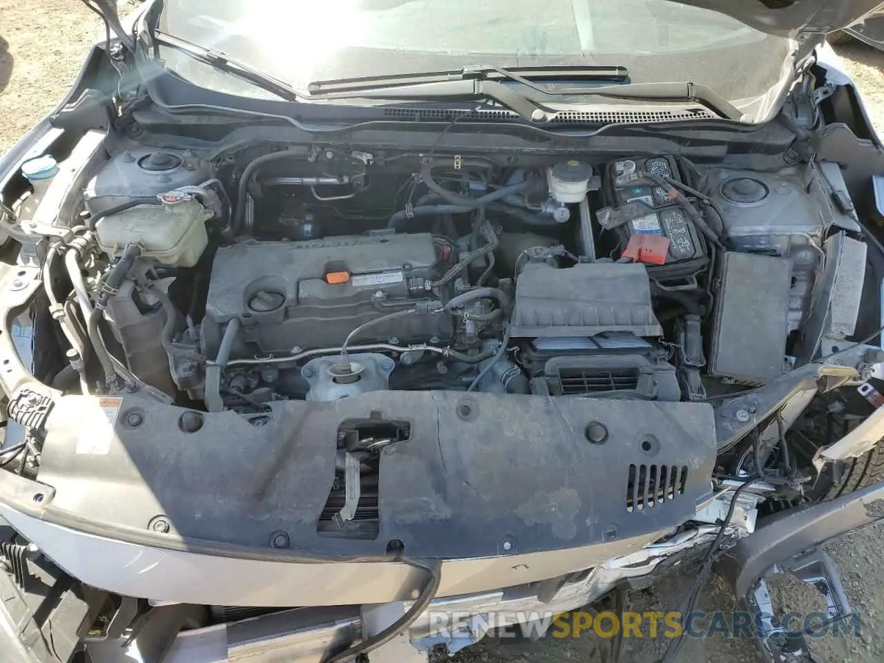 11 Photograph of a damaged car 2HGFC2F83LH535593 HONDA CIVIC 2020