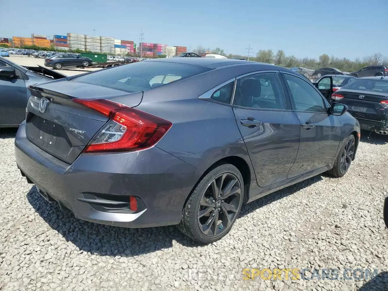 3 Photograph of a damaged car 2HGFC2F83LH549252 HONDA CIVIC 2020