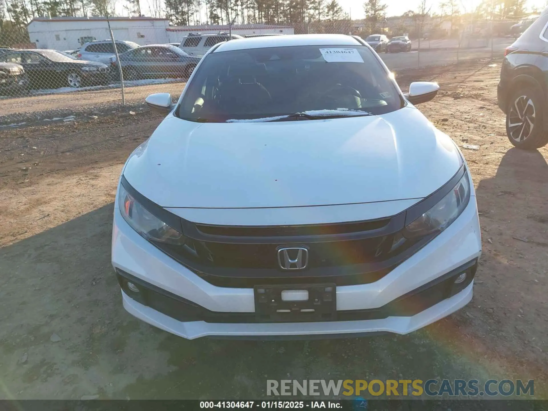 12 Photograph of a damaged car 2HGFC2F83LH551308 HONDA CIVIC 2020
