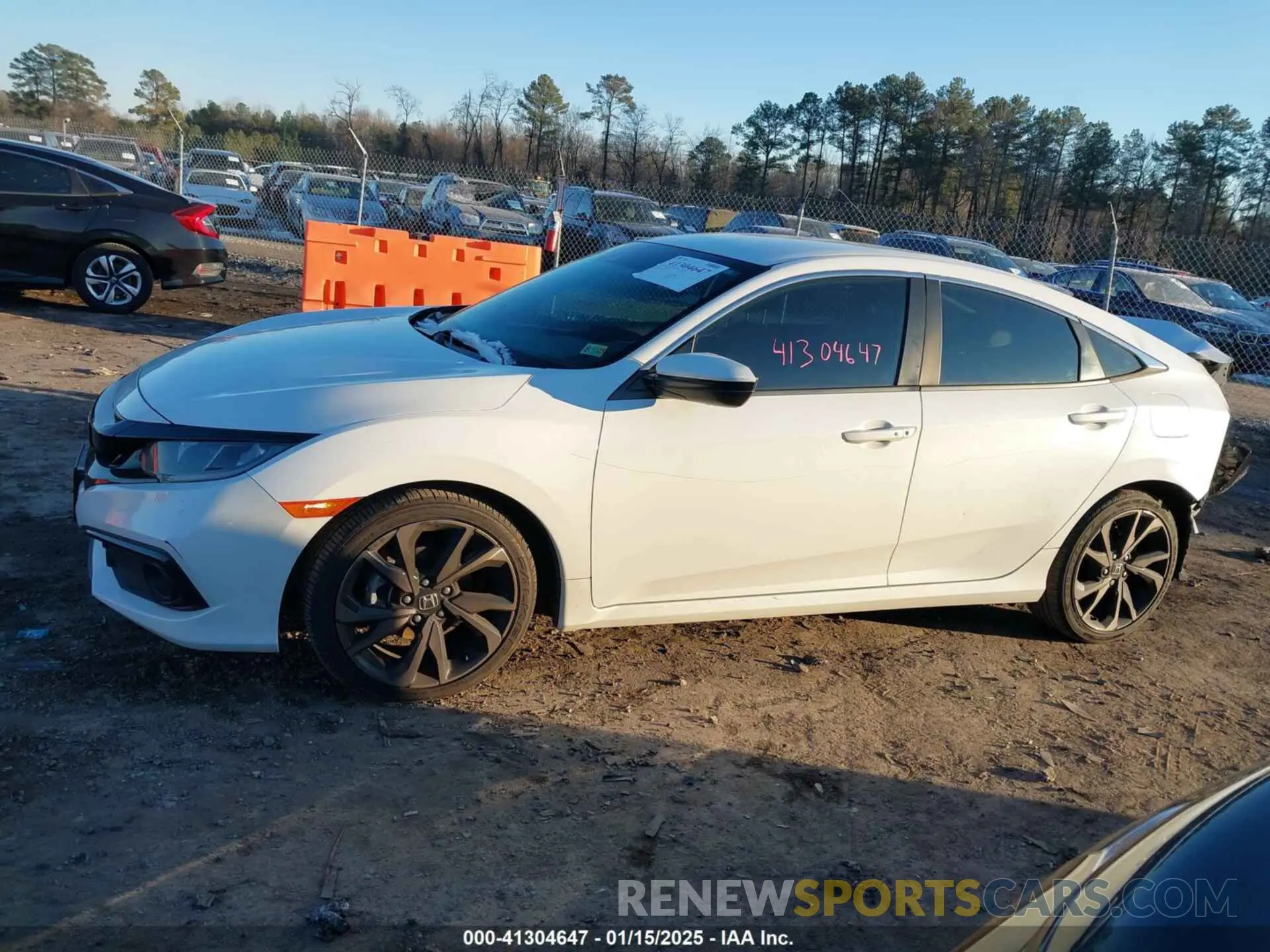 14 Photograph of a damaged car 2HGFC2F83LH551308 HONDA CIVIC 2020