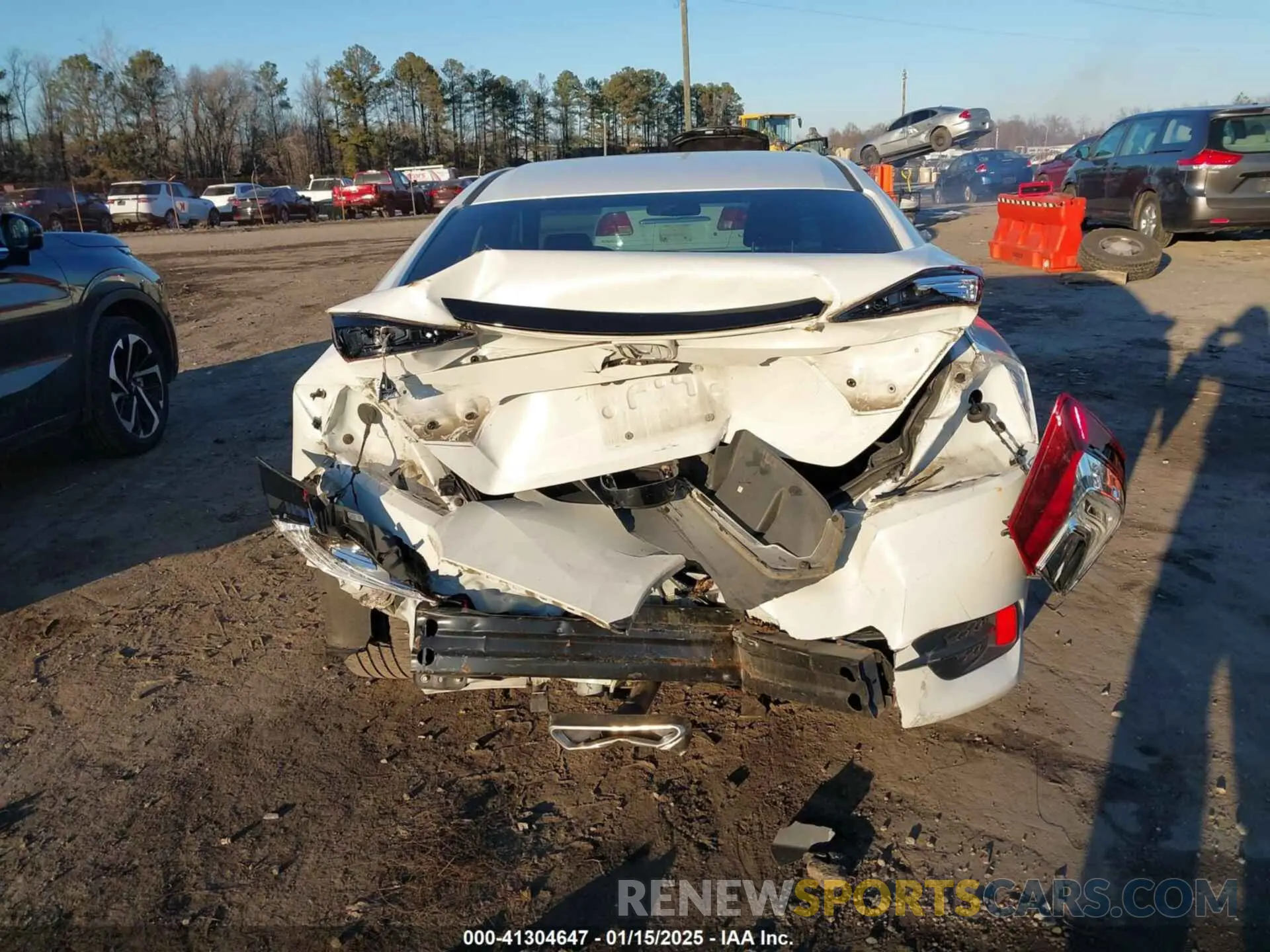 16 Photograph of a damaged car 2HGFC2F83LH551308 HONDA CIVIC 2020