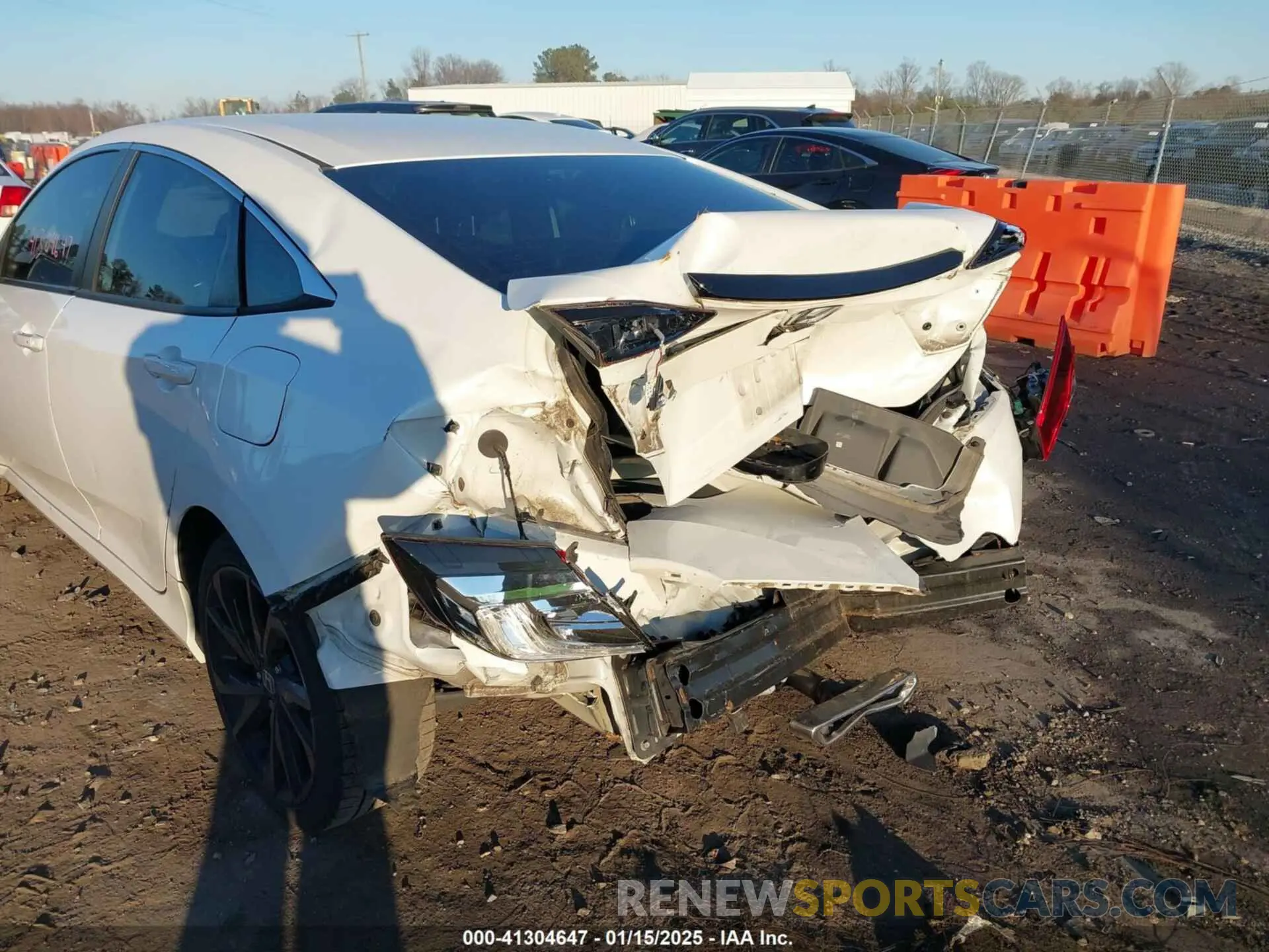 6 Photograph of a damaged car 2HGFC2F83LH551308 HONDA CIVIC 2020