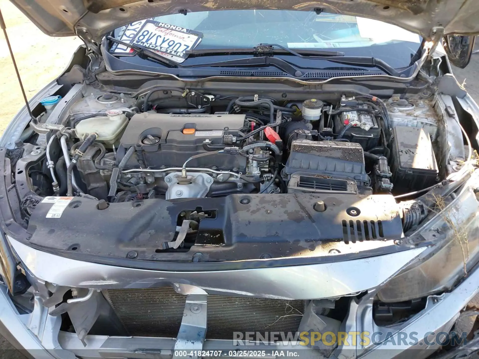 10 Photograph of a damaged car 2HGFC2F83LH557819 HONDA CIVIC 2020