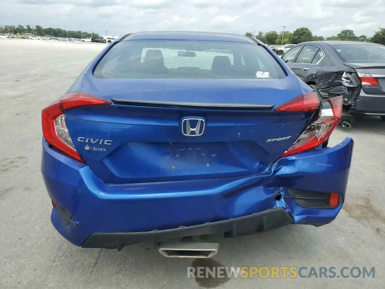 6 Photograph of a damaged car 2HGFC2F83LH561143 HONDA CIVIC 2020