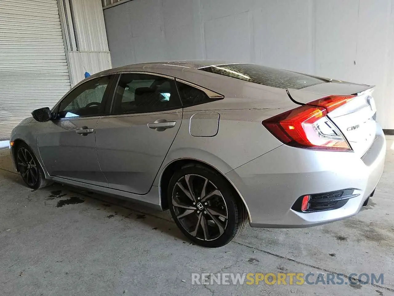 2 Photograph of a damaged car 2HGFC2F83LH562695 HONDA CIVIC 2020