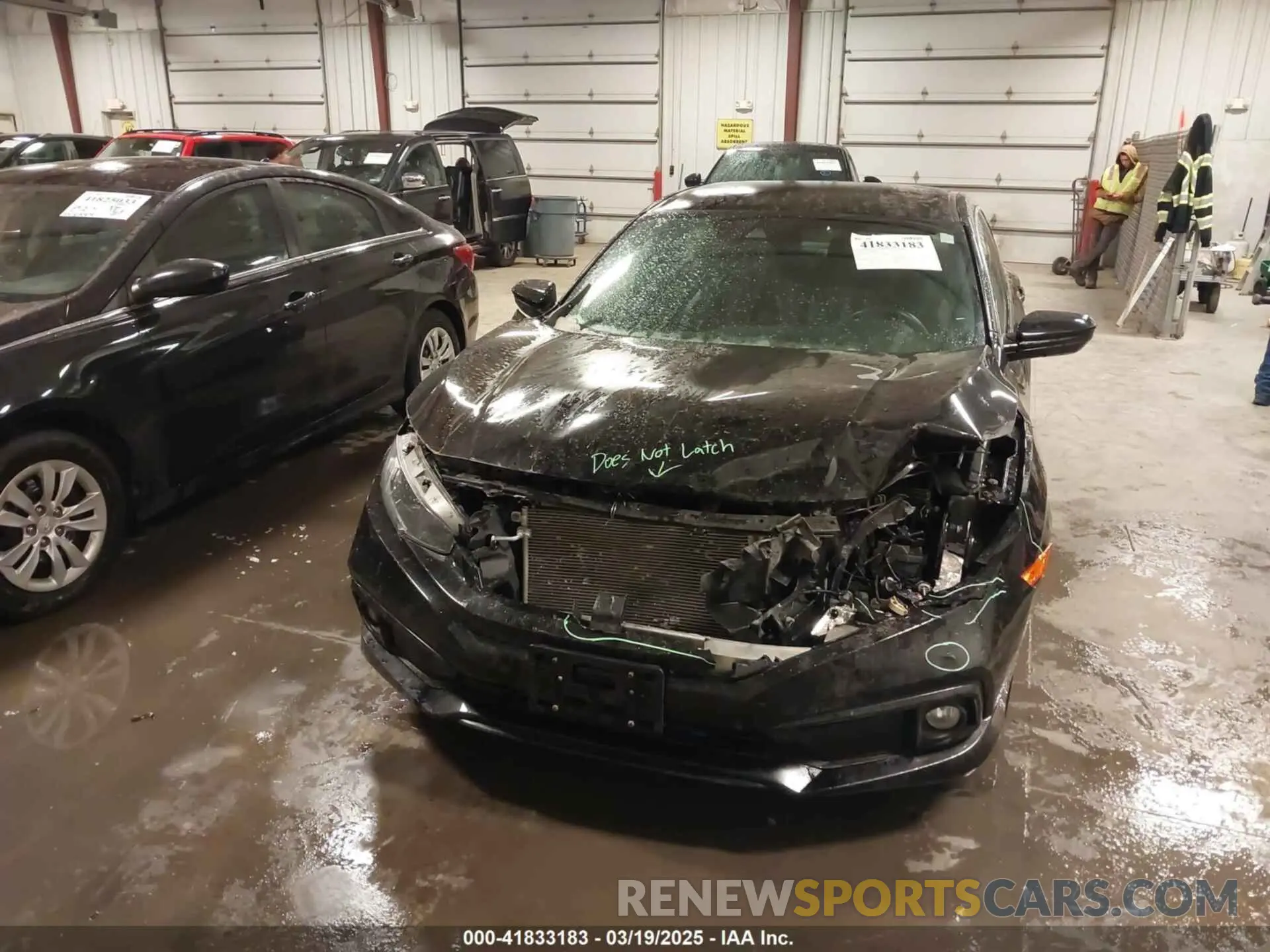 13 Photograph of a damaged car 2HGFC2F83LH569159 HONDA CIVIC 2020