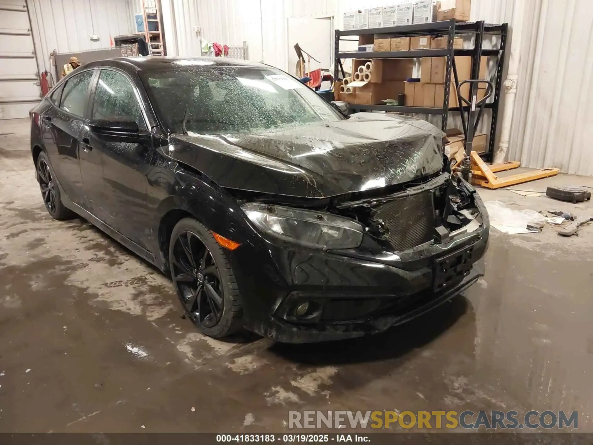 18 Photograph of a damaged car 2HGFC2F83LH569159 HONDA CIVIC 2020