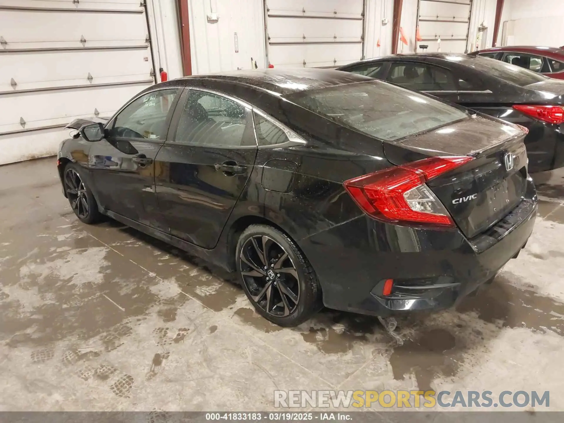 3 Photograph of a damaged car 2HGFC2F83LH569159 HONDA CIVIC 2020