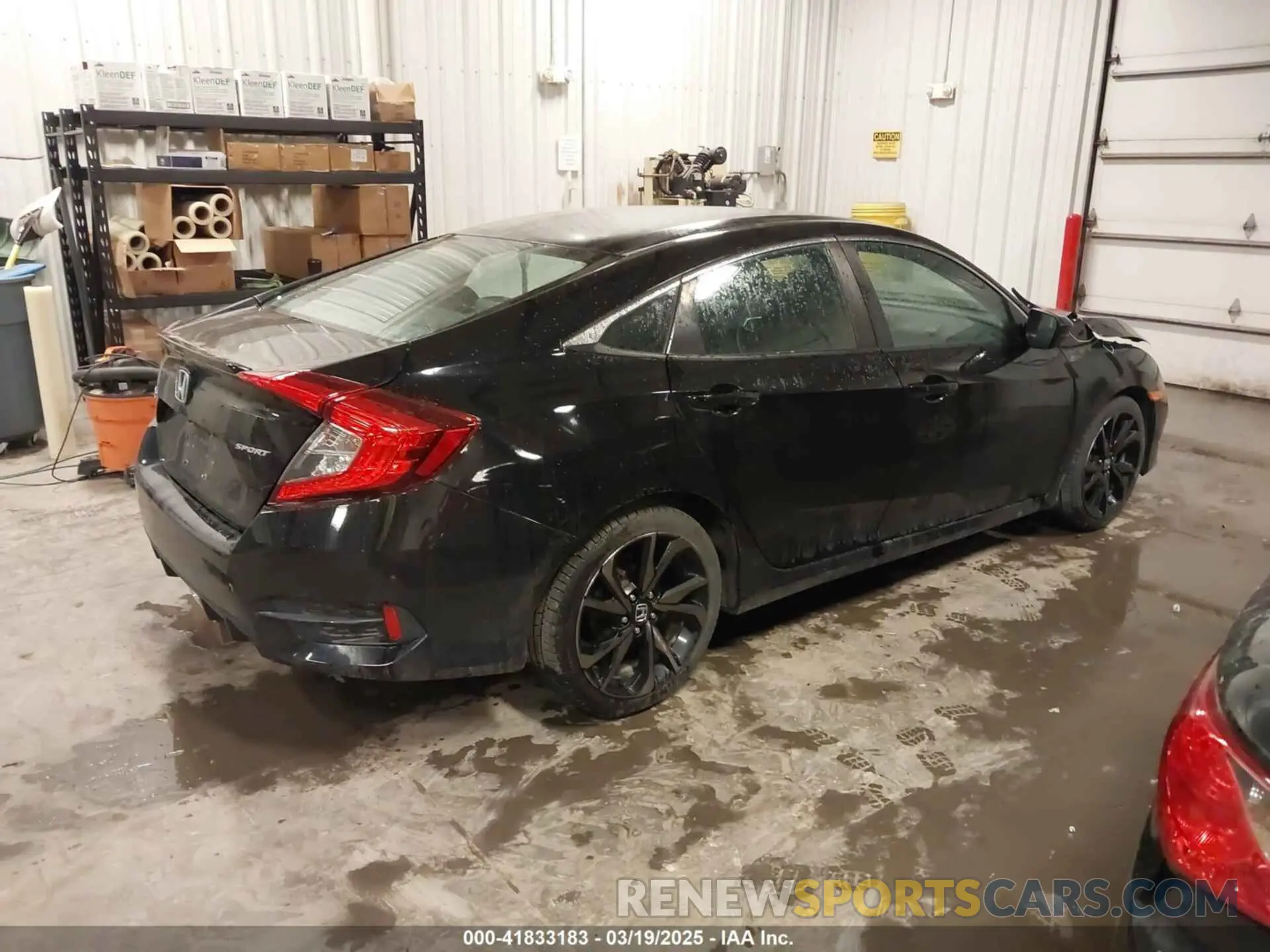4 Photograph of a damaged car 2HGFC2F83LH569159 HONDA CIVIC 2020