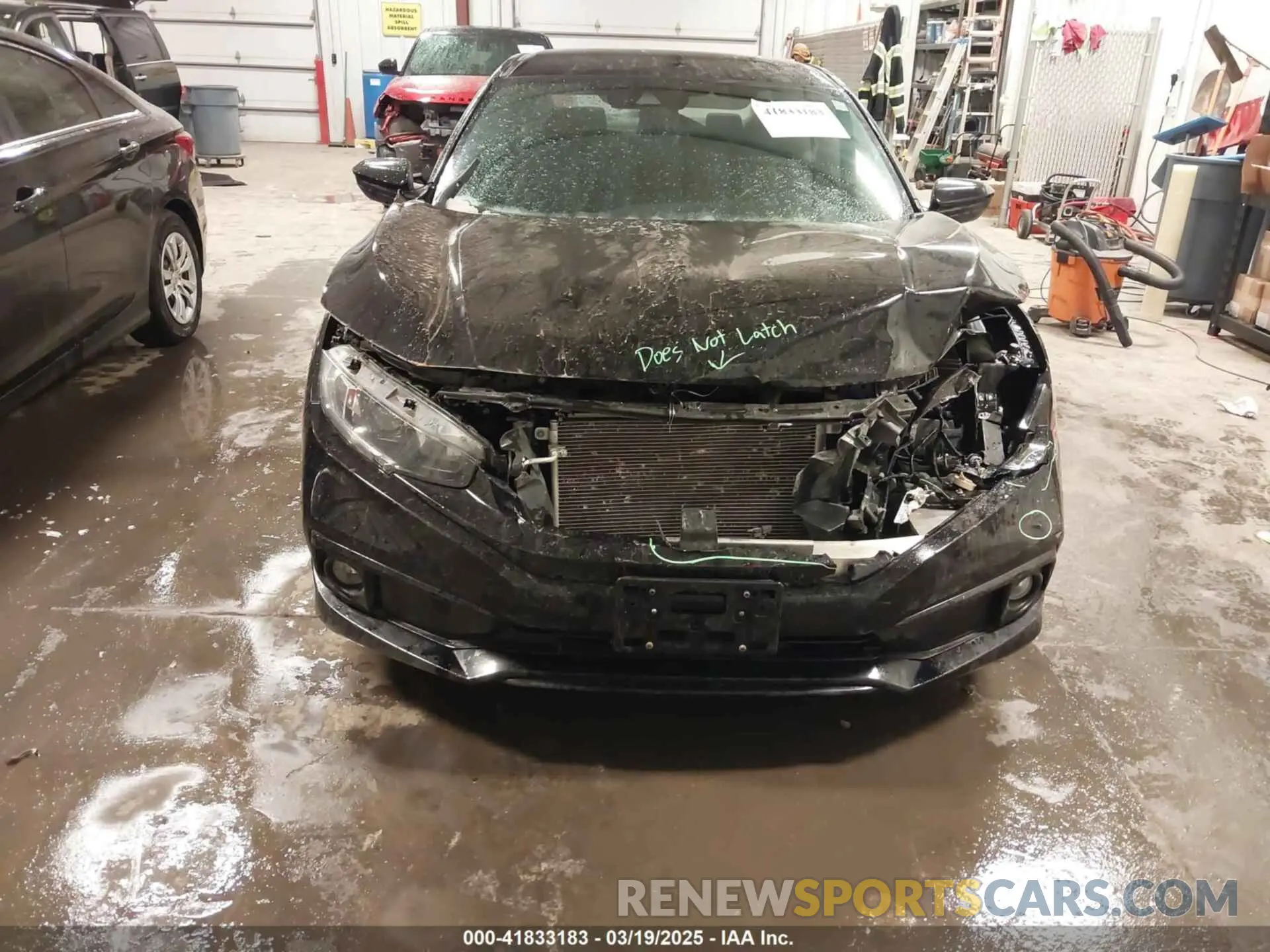6 Photograph of a damaged car 2HGFC2F83LH569159 HONDA CIVIC 2020