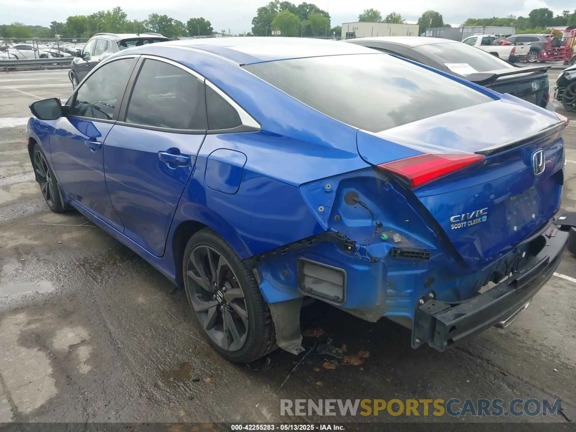 3 Photograph of a damaged car 2HGFC2F83LH571817 HONDA CIVIC 2020