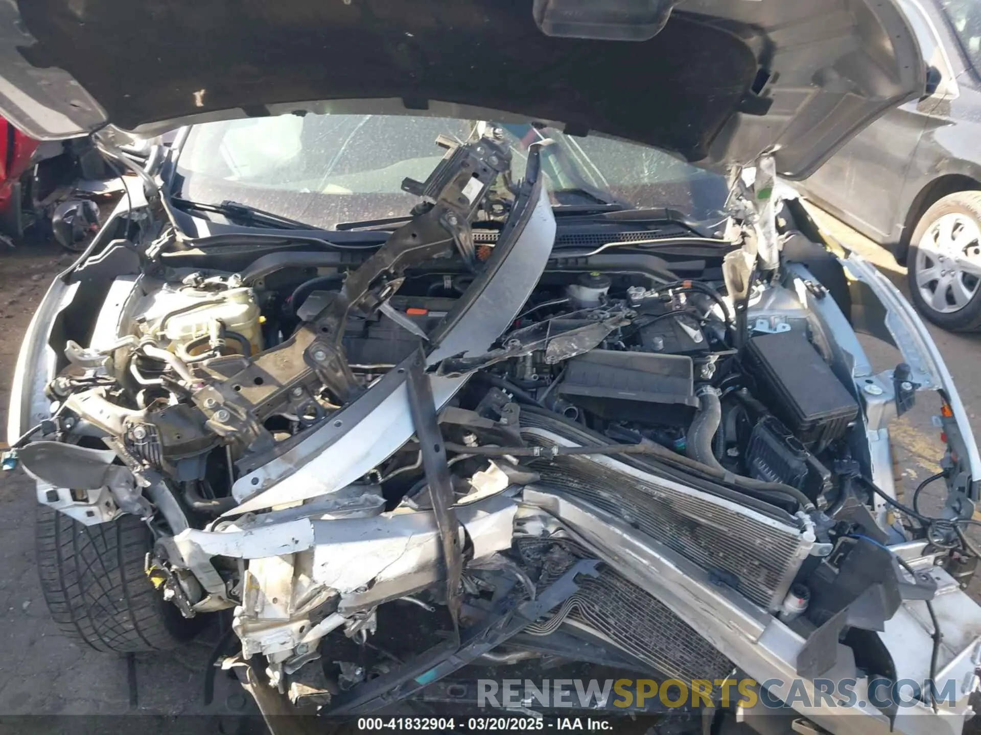 10 Photograph of a damaged car 2HGFC2F83LH584955 HONDA CIVIC 2020