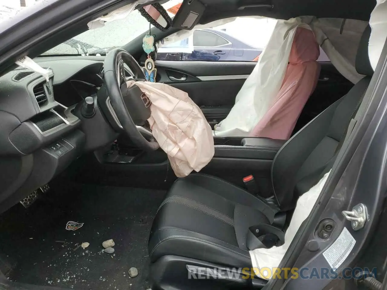 7 Photograph of a damaged car 2HGFC2F83LH599147 HONDA CIVIC 2020
