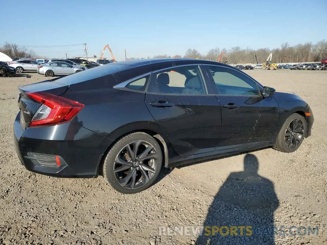 3 Photograph of a damaged car 2HGFC2F84LH513876 HONDA CIVIC 2020