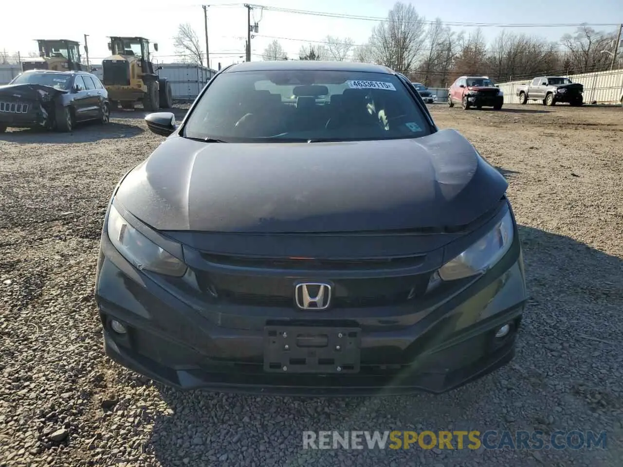 5 Photograph of a damaged car 2HGFC2F84LH513876 HONDA CIVIC 2020