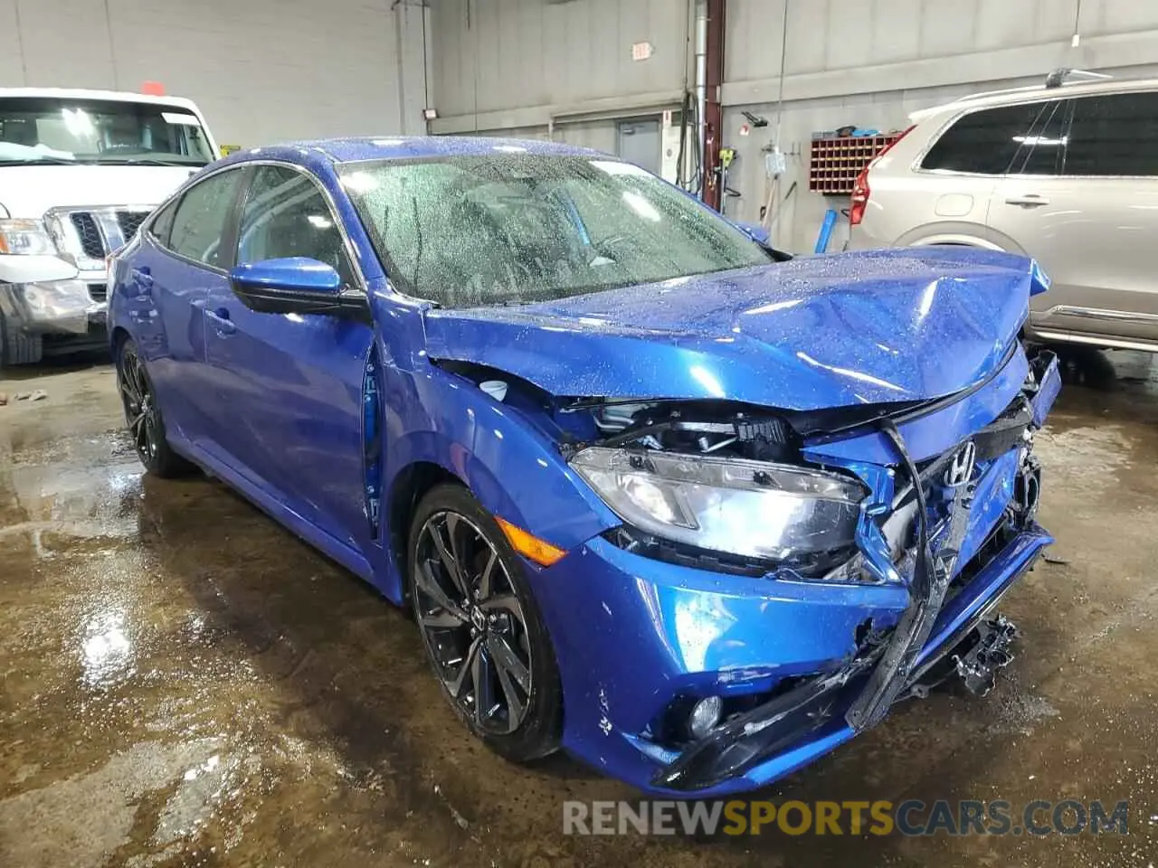 4 Photograph of a damaged car 2HGFC2F84LH522643 HONDA CIVIC 2020