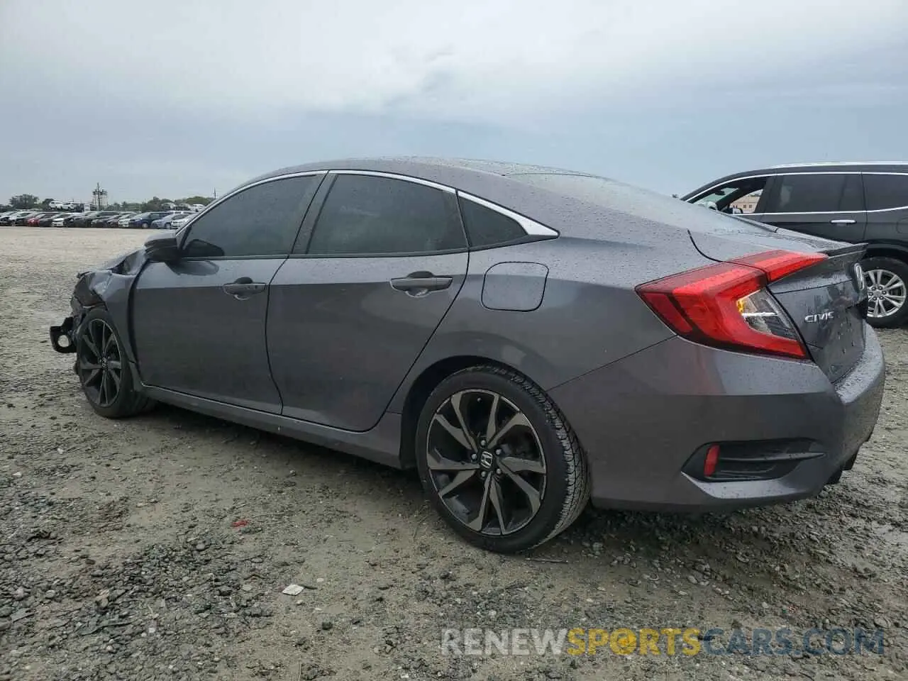 2 Photograph of a damaged car 2HGFC2F84LH528006 HONDA CIVIC 2020