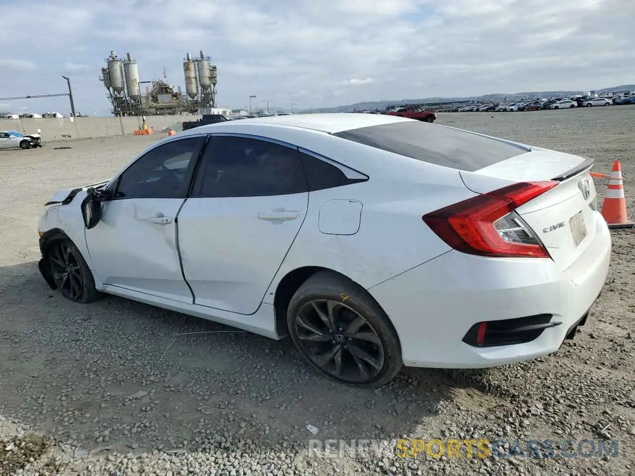 2 Photograph of a damaged car 2HGFC2F84LH531861 HONDA CIVIC 2020