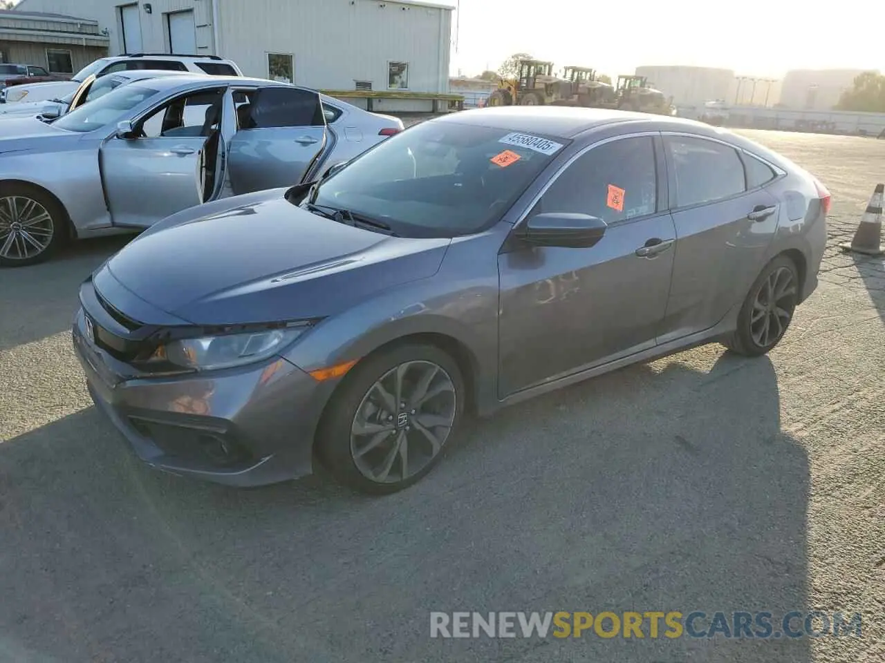 1 Photograph of a damaged car 2HGFC2F84LH540530 HONDA CIVIC 2020