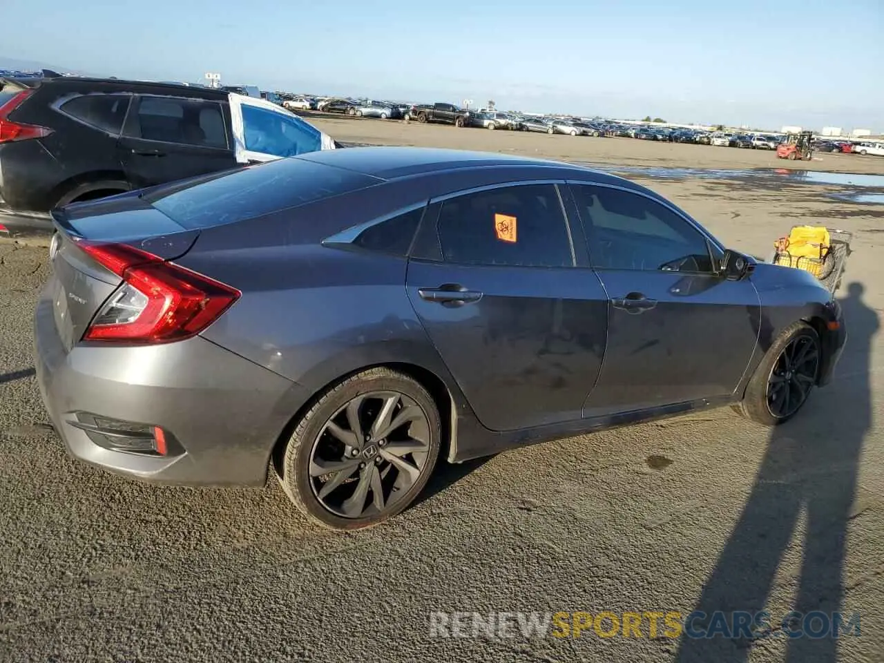 3 Photograph of a damaged car 2HGFC2F84LH540530 HONDA CIVIC 2020