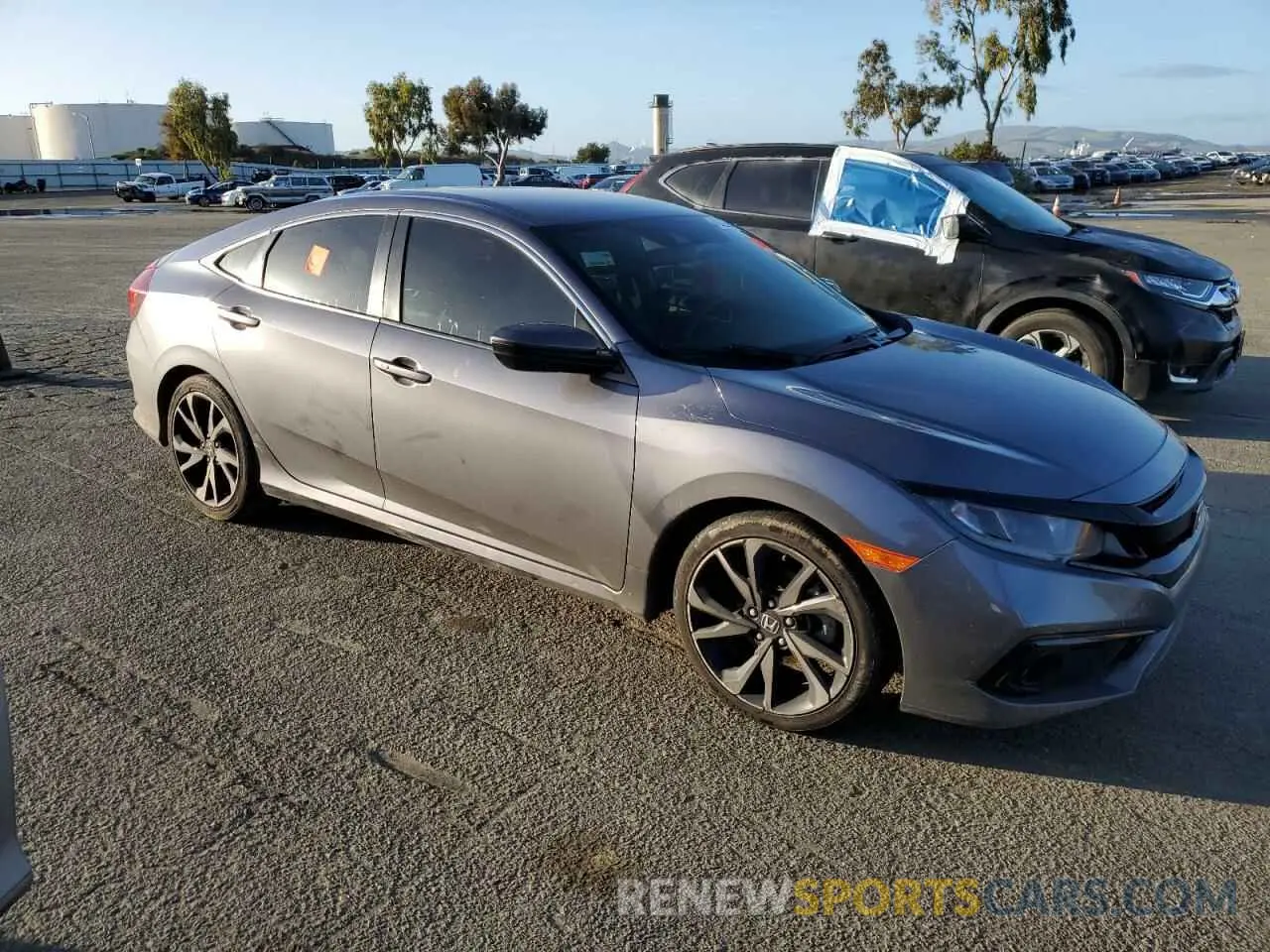 4 Photograph of a damaged car 2HGFC2F84LH540530 HONDA CIVIC 2020