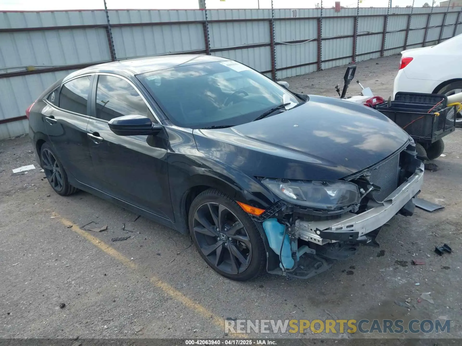 1 Photograph of a damaged car 2HGFC2F84LH556503 HONDA CIVIC 2020