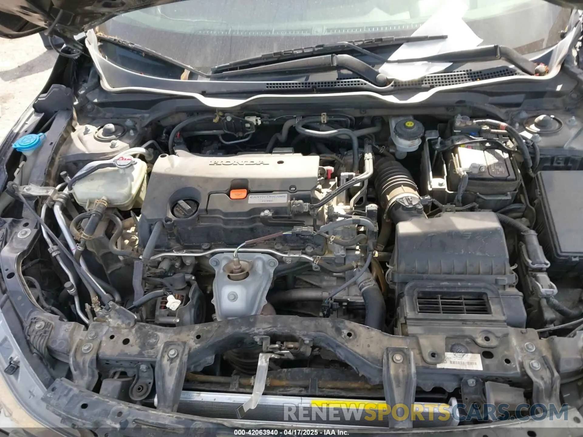 10 Photograph of a damaged car 2HGFC2F84LH556503 HONDA CIVIC 2020