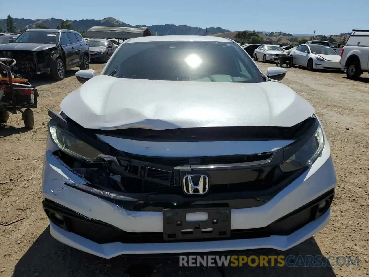 5 Photograph of a damaged car 2HGFC2F84LH567775 HONDA CIVIC 2020
