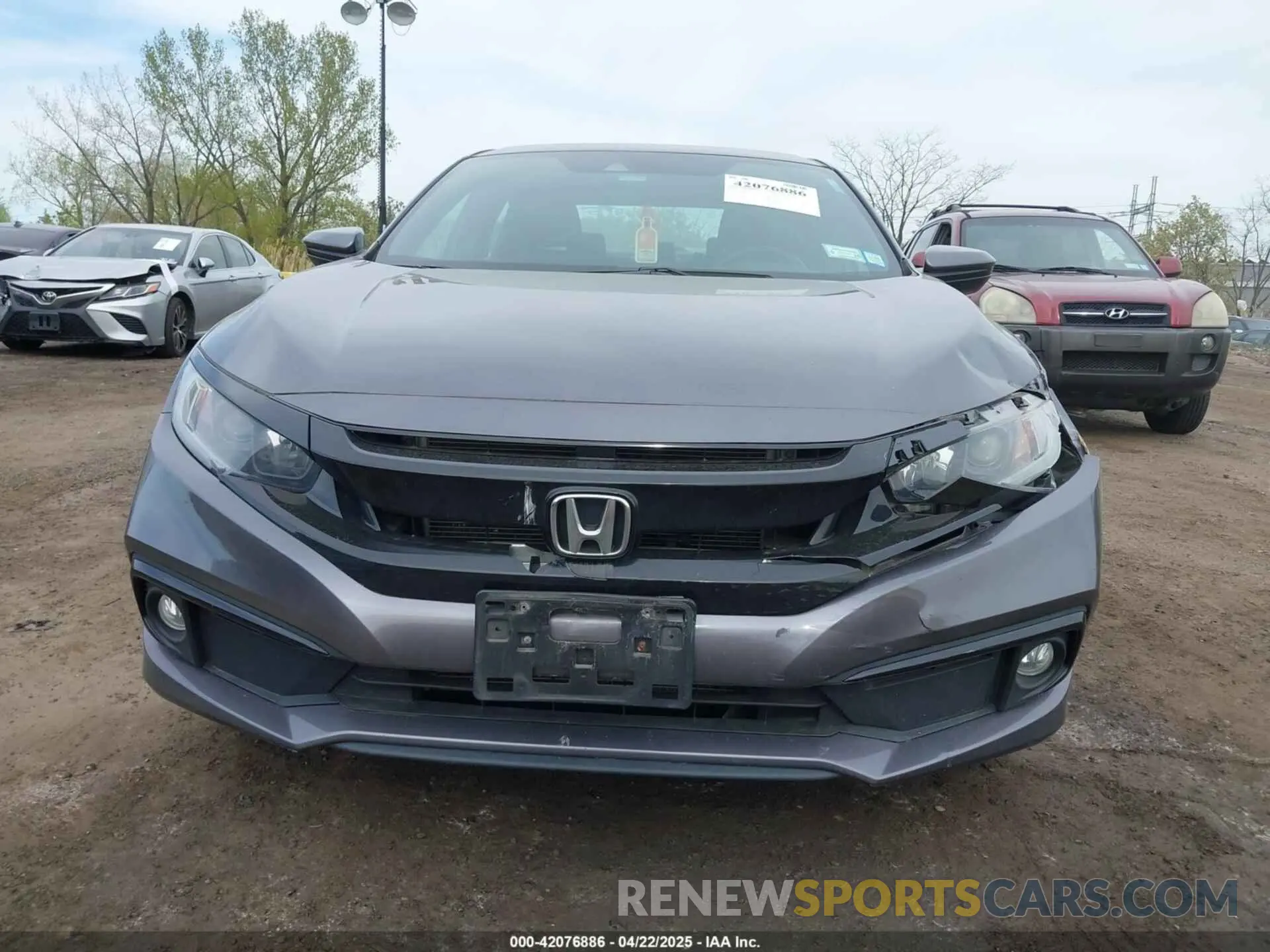 12 Photograph of a damaged car 2HGFC2F84LH571051 HONDA CIVIC 2020