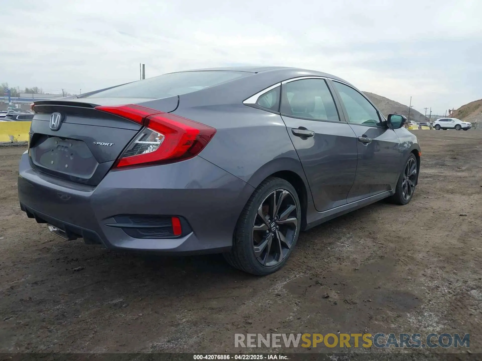 4 Photograph of a damaged car 2HGFC2F84LH571051 HONDA CIVIC 2020