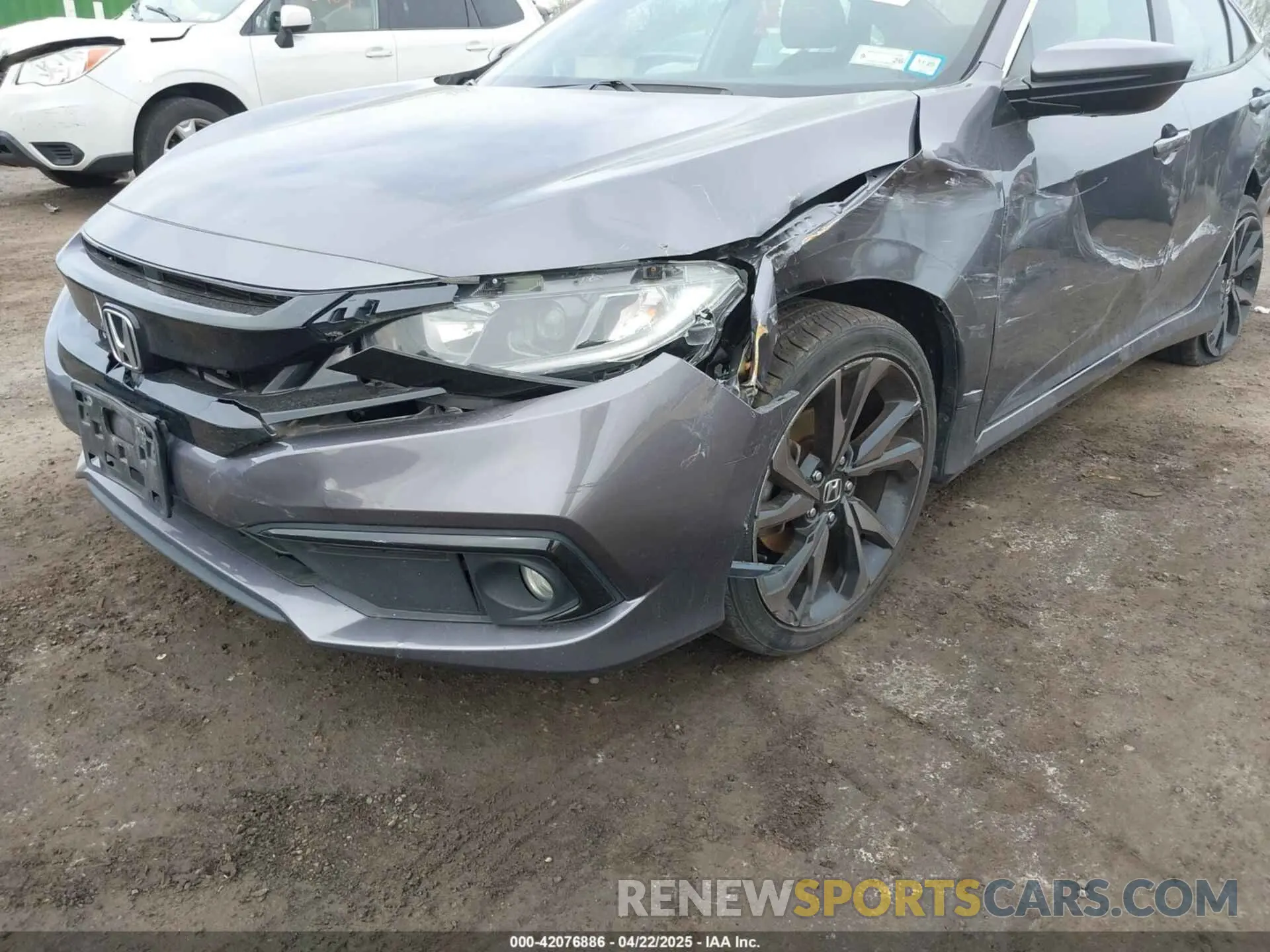 6 Photograph of a damaged car 2HGFC2F84LH571051 HONDA CIVIC 2020