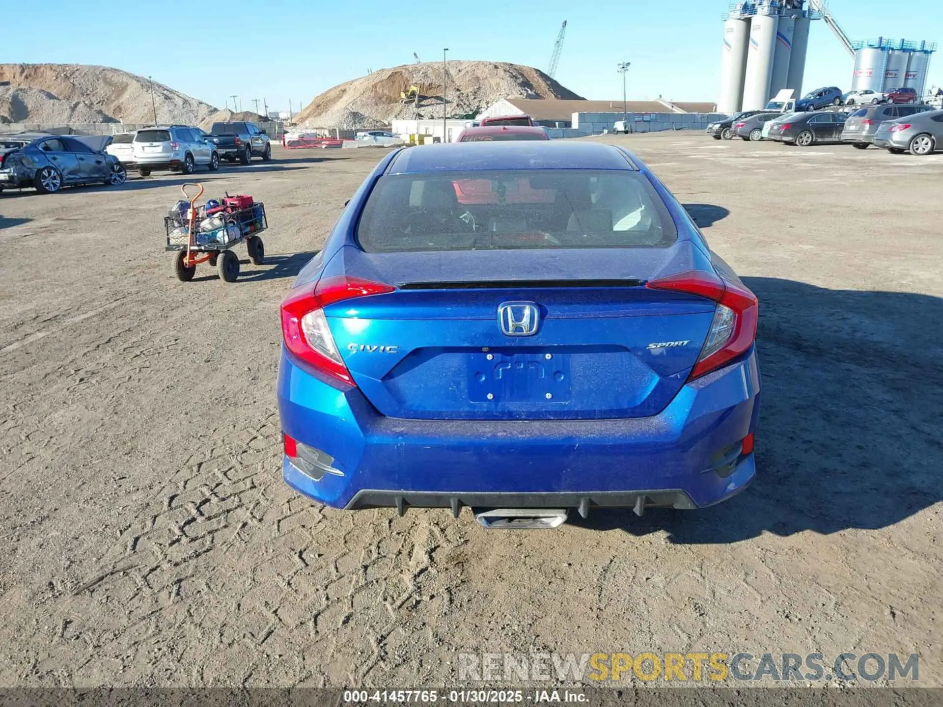 16 Photograph of a damaged car 2HGFC2F85LH501686 HONDA CIVIC 2020