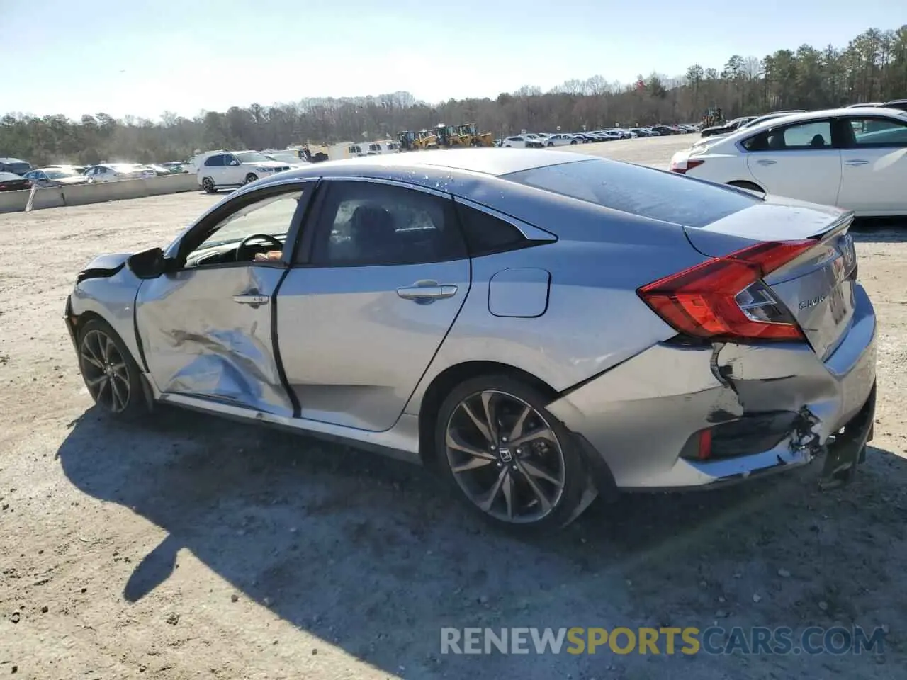 2 Photograph of a damaged car 2HGFC2F85LH502594 HONDA CIVIC 2020