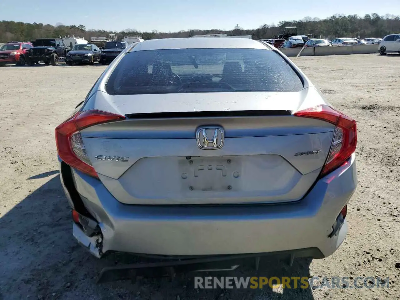 6 Photograph of a damaged car 2HGFC2F85LH502594 HONDA CIVIC 2020