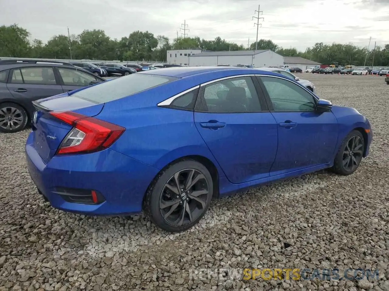 3 Photograph of a damaged car 2HGFC2F85LH515152 HONDA CIVIC 2020