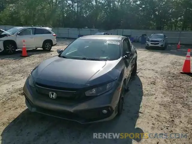 10 Photograph of a damaged car 2HGFC2F85LH522005 HONDA CIVIC 2020