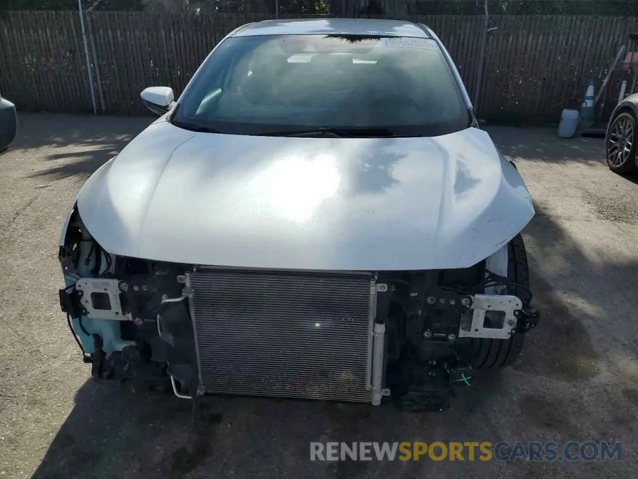 5 Photograph of a damaged car 2HGFC2F85LH572323 HONDA CIVIC 2020
