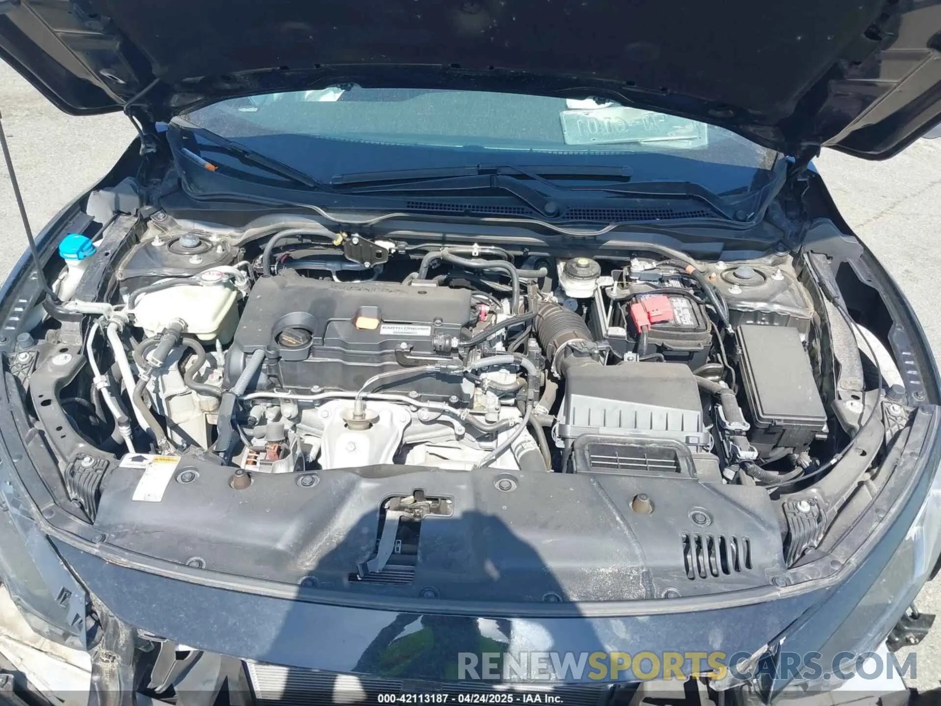 10 Photograph of a damaged car 2HGFC2F85LH572841 HONDA CIVIC 2020