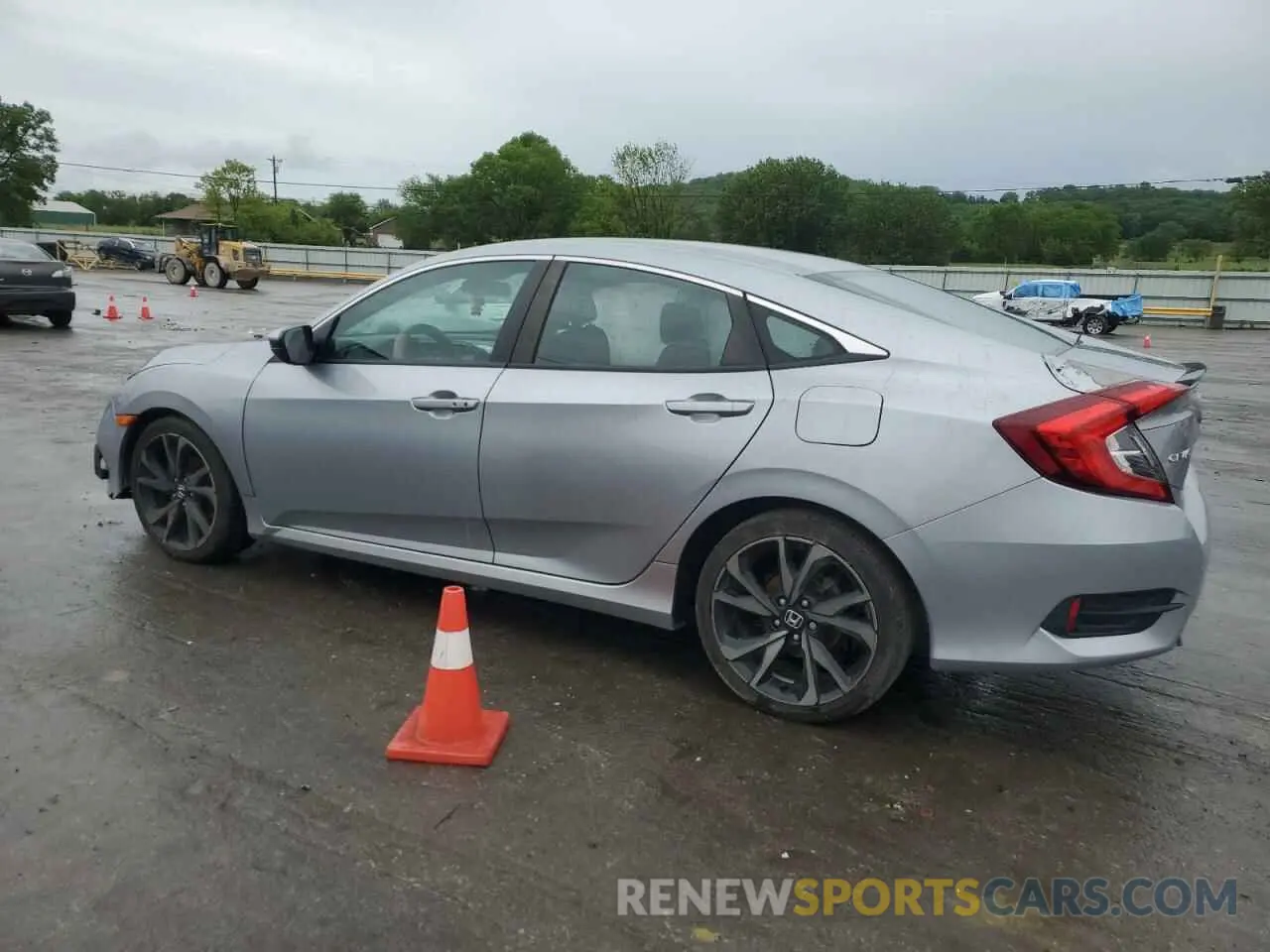 2 Photograph of a damaged car 2HGFC2F85LH585007 HONDA CIVIC 2020