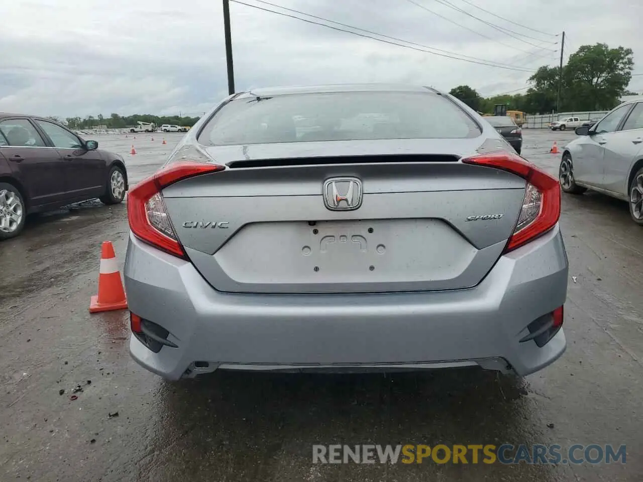 6 Photograph of a damaged car 2HGFC2F85LH585007 HONDA CIVIC 2020