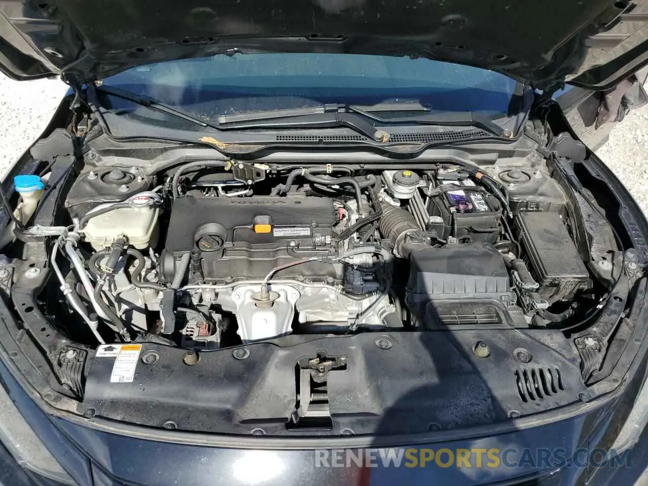 11 Photograph of a damaged car 2HGFC2F85LH602307 HONDA CIVIC 2020